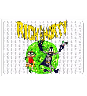 Rick Morty Batman Puzzle 240 Parça Yapboz