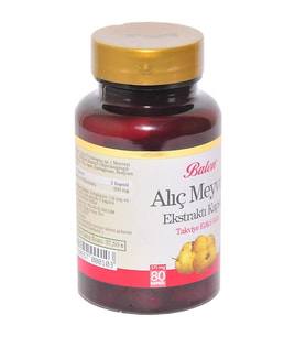 Balen Alıç Meyvesi Ekstraktı Kapsülü 375mg x 80 Kapsül