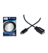 INCA IDPV-18T DISPLAYPORT TO VGA ÇEVİRİCİ ADAPTÖR
