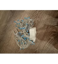 10 M 100 Led Damla Uçlu Mavi Işık Şeffaf Kablo MZ-17-6