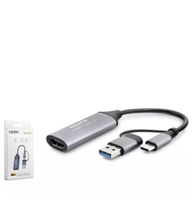 HADRON HDX7844 HDMI VIDEO CAPTURE TYPE-C+USB TO 4K 30HZ