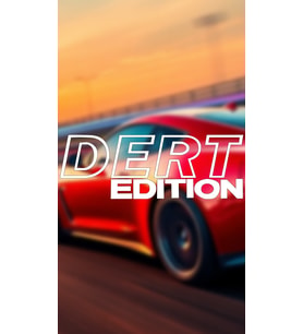 Dert Edition 20x7 Jdm Yazı Araba-motosiklet Cam Etiket Sticker Beyaz Renk