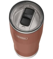 Thermos Icon Is115 0,53L Slide Lock Mug Wstraw Pipetli Termos - Saddle