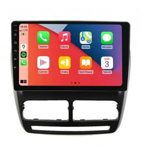 FİAT DOBLO (2010-2015)-9''ANDROİD GERÇEK 2-32GB/1.6GHZ/BT5.4-KABLOSUZ CARPLAY-HD KAMERALI