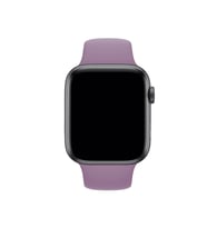 Fuchsia Watch ile Uyumlu Spor Kordon 38 - 40 mm S/M Ölçülerinde Yumuşak Silikon Rahat Kordon (Lavanta)