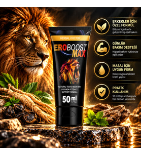 Herbal Doctor Eroboost Max Erkek Masaj ve Bakım Kremi 50 ml