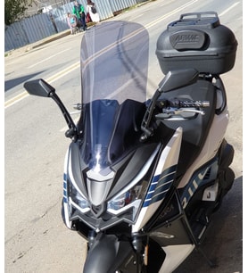 MOTOCAM Arora Chinf 318 Ön Cam 2023-2026 Model 75cm Füme Renkli 4mm UZUN