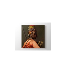 Jean Leon Gerome - Black Bashi Bazouk 1869 Tablo 40 X 60 Cm