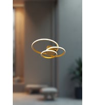 Dynaris Led Avize - Oturma Odası, Salon, Mutfak Uyumlu Avize (Gold)