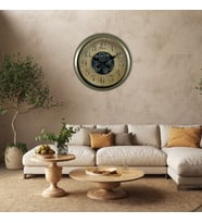 River World Duvar Saati Çarklı 60 cm Nastalgia