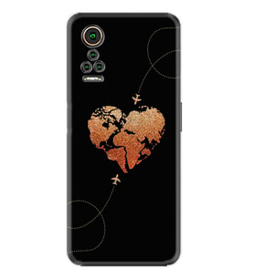 General Mobile GM 21 Pro GM 22 Pro Plus Kılıf Desemli Silikon Plane Heart 1721