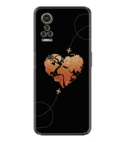 General Mobile GM 21 Pro GM 22 Pro Plus Kılıf Desemli Silikon Plane Heart 1721