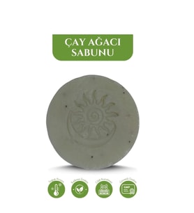 Mistikhane - Çay Ağacı Sabunu - Naturel (Elit) (Yüz ve Vücut Bakımı)