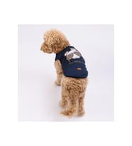 Pawstar Köpek Navyblue NoProb-Lama Big T-shirt Büyük 3XLarge Sırt49cm Göğüs66cm Boyun43cm