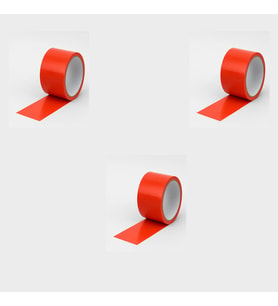 Omeyva Takviyeli Tamir Bandı - İzolasyon Onarım Çadır Bandı - Turuncu - 48 mm x 10 YRD - 3 Rulo