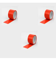 Omeyva Takviyeli Tamir Bandı - İzolasyon Onarım Çadır Bandı - Turuncu - 48 mm x 10 YRD - 3 Rulo