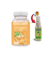 Aserola Berry 1 Ad Aserola Ekstratlı C Vitaminli Probiyotik 30lu Soft Jel Kapsüller + Çörek Otu Yağı