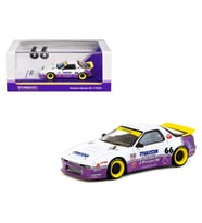 Tarmac 1:64 Pandem Mazda RX-7 FC38 White & Purple T64-066-WP