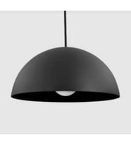 MYLİGHTS  SİMAT METAL SARKIT VİNTAGE AVİZE 40 CM (Siyah)