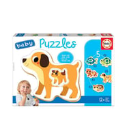 Educa Baby Puzzle Evcil Hayvanlar 17573