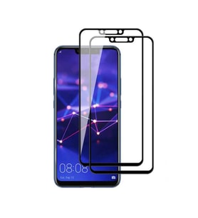 Huawei Mate 20 Lite Davin 5D Cam Ekran Koruyucu (Siyah)