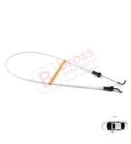 Mercedes Atego MK1 2 1998-2013 Axor MK1 2 2001-On 9737600004 İçin Sol Kapı İç Açma Teli 715 mm