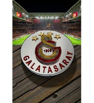 Sarı Kırmızı El Yapımı Filografi Tablo Dekoratif Duvar Süsü