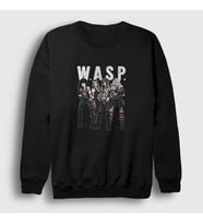 Presmono Unisex Siyah Band V2 Wasp Sweatshirt 376161tt