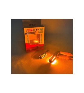P21W 1156 15W Tek Duy Turuncu Led Ampul FEMEX Platinum