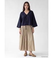 LCW Modest Yeşil Beli Fermuarlı Pileli Etek
