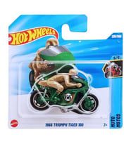 Hot Wheels - 1966 Trıump Tiger 100 - Yeşil (1/64) 2025 Case - TH - TREASURE HUNT