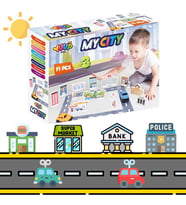 My City Otoyol Eğitici Puzzle Seti - 75 Parça (Çok Renkli)