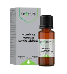 Venatura K2 Kompleks Takviye Edici Gıda 20 ml