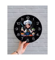 bilge Tasarım retro Duvar Saati 35 x 35 CM (Karışık)