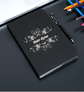 Kişiye Özel Deri Tasarım Defter TS19