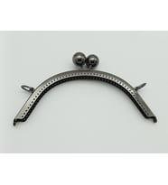 Angel Çanta Aksesuar 20 Cm Metal Toplu Füme Renk Çanta Klipsi