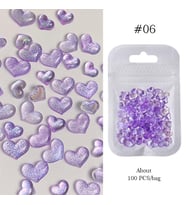 Tırnak Süsleme Nail Art CHARM Kalp (56263-6)