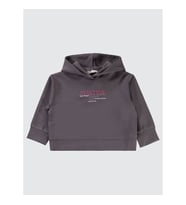 Civil Girls Kız Çocuk Kapüşonlu Sweatshirt 2-5 Yaş Açık Füme
