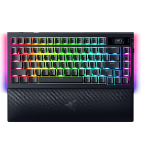 Razer Blackwidow V4 Pro%75 - Kablosuz Çalışırken Değiştirilebilir Oyun Klavyesi - Oled Ekran (Komut