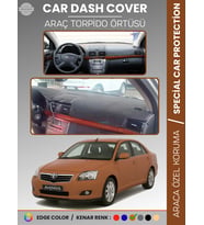 TOYOTA AVENSİS T250 (2003-2008) KAPAKLI Torpido Örtüsü Ön Göğüs Halı Tam Uyum