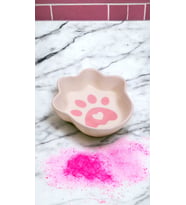WPAWZ Seramik Kedi Ve Köpek Mama Ve Su Kabı 300 Ml. Pink