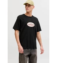 Jack & Jones Jorcatskills Erkek Tişört (Siyah)