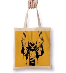 Wolverine X Men 2 Bez Çanta Uzun Saplı