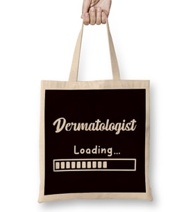 Dermatology Student Dermatologist Skin Doctor Skincare Medic Bez Çanta Uzun Saplı