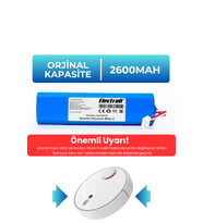 Xiaomi Vacuum Mop 2 (STYTJ03ZHM) Robot Süpürge Bataryası 2600mAh (Orjinal Kapasite)