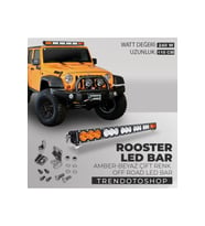 240w 110 Cm Amber-beyaz 3 Modlu Baja Style Rooster Off Road Led Bar Uyumlu