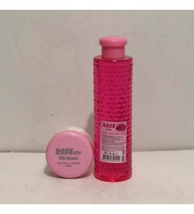 Rose City Gül Kolonyası 380 ml Alana Rose City Aleo Veralı  Gül Kremi 85 ml Hediye