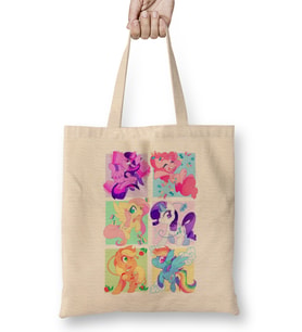 My Little Pony M6 Bez Çanta Uzun Saplı