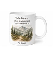 Doğa Yürüyüşü Sevenlere Özel Kupa Bardak Trekking Hediye