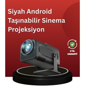 Uzun Ömürlü Lamba Ve Dahili Hoparlörlü Ev Sinema Projektörü